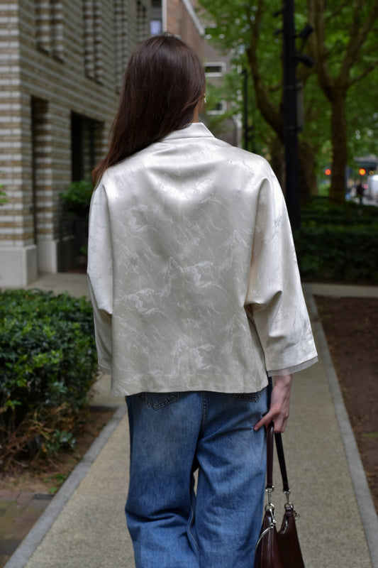 Shui Mo Mandarin Collar Jacket