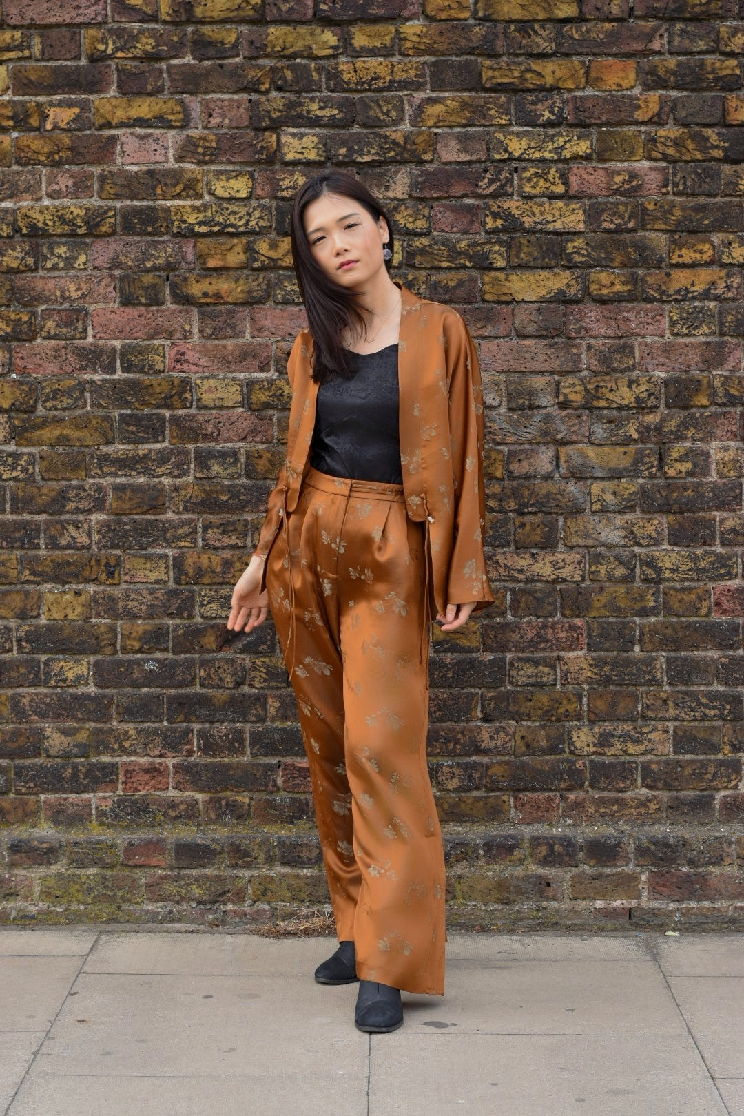 Mu Lan Wide-Leg Trousers