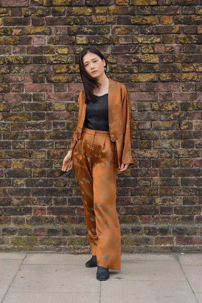 Mu Lan Wide-Leg Trousers