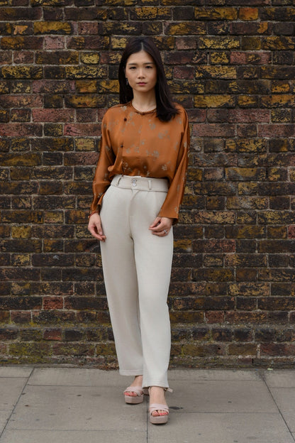 Mu Lan Long Sleeve Blouse