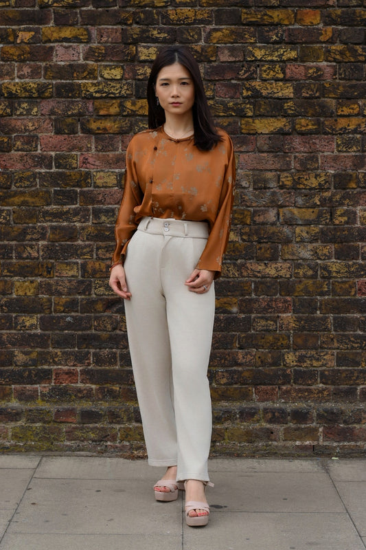 Mu Lan Long Sleeve Blouse